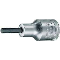 Cap cheie imbus Gedore 10 mm, prindere 1/2, tip Hex profesional