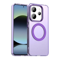 Husa Husa pentru Xiaomi Redmi Note 14 5G - Techsuit CandyCase MagSafe - Purple