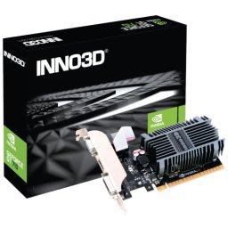 Placa video INNO3D nVidia GeForce GT 710 LP 2 GB N710-1SDV-E3BX, GDDR3, 64 bit