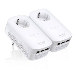 Kit Adaptor Powerline AV1200, priza AC, 3x Gigabit, TL-PA8030PKIT