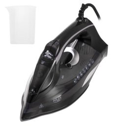 Fier de calcat Set Cu Accesorii 24.6x12.6x11.5 cm Putere De Pana La 3100 W Capacitate Rezervor 450 Ml Talpa Ceramica Sistem Anti-Calcar Alb