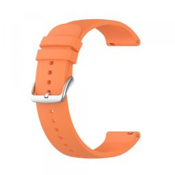 Curea Techsuit W001 pentru Samsung Galaxy Watch / Huawei Watch Series, 20mm, Portocalie