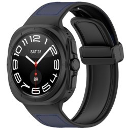 Curea Techsuit W056 pentru Samsung Galaxy Watch Ultra Series, Bleumarin