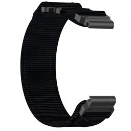Curea Techsuit W057 pentru Garmin Instinct / Approach / Fenix Watch Series, 20mm, Neagra