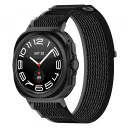 Curea Techsuit W054 pentru Samsung Galaxy Watch Ultra Series, Gri Neagra