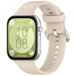 Curea Techsuit W061 pentru Huawei Watch Fit 5 Pro / Fit 5 / Fit 4 Pro / Fit 4 / Fit 3, Bej