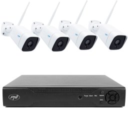 Sistem supraveghere IP PNI House IP716 cu 4 camere PNI IP55 5MP