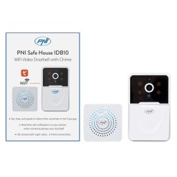 Sonerie video WiFi PNI Safe House IDB10 cu Tuya si vedere nocturna