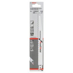 Set 2 panze sabie Bosch S3456XF BIM 200 mm pentru lemn si metal
