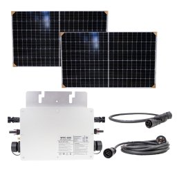 Kit fotovoltaic solar PNI Green House M600 cu microinvertor si 2 panouri 375W