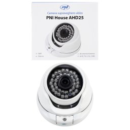 Camera supraveghere video dome PNI House AHD25 5MP, IR 25 m, IP66