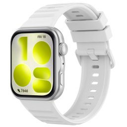 Curea pentru Huawei Watch Fit 5 Pro - Techsuit Watchband (W082) - White