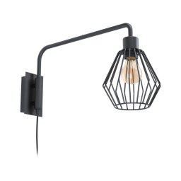Eglo 99349 - Aplică perete TABILLANO 1xE27/40W/230V