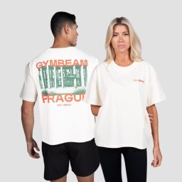 GymBeam Tricou Prague Cream M