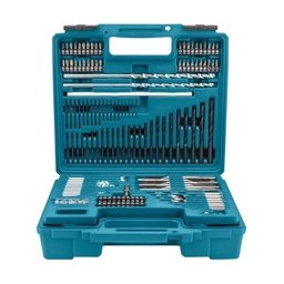 Makita - E-06270 - Set accesorii insurubare si burghie mixte, 212 bucati