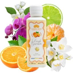 Parfum de rufe albe si color, 200 ml, 40 spalari, Cashmere Aroma, Fresh Garden