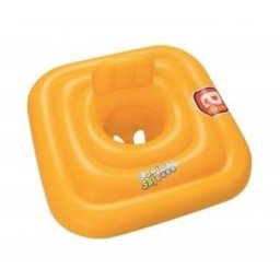 Colac gonflabil pentru inot bebelusi, Bestway 32050, 76 x 76 cm, galben