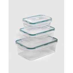 SET CUTII ALIMENTE STERK DREPTUNGHIULARA LIA 0.44 + 0.83 + 1.47 L