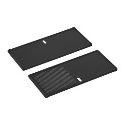Plita reversibila din fonta cu doua fete neteda si grill pentru Uniq 3 Enders 7992