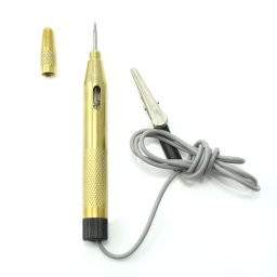 Lampa testare auto 6-24V cu clema crocodil, tester tensiune, verificare cabluri