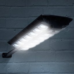 Proiector solar 520 LED SMD 3000lm senzor miscare telecomanda 4500mAh IP65 exterior