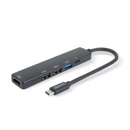Hub USB C 6in1 HDMI 4K USB 3.0 PD 100W adaptor laptop telefon Type C