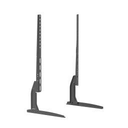 Suport TV universal VESA, 40-80 inch, max 50kg, reglabil, metal, baza stabila, negru