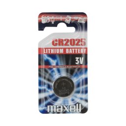 Baterie CR2025 3V litiu, 1 buc, baterie buton, pentru telecomanda/ ceas/electronice