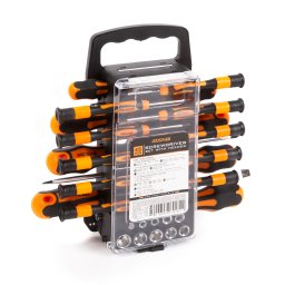 Set surubelnite si biti, 29 piese, CR-V cu trusa SL PH PZ Torx Hex si chei tubulare