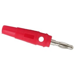 Mufa Banana Rosie pentru Conexiuni Audio, Conector Cauciucat pentru Cablu max. 3 mm
