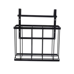 Cos metalic suspendat Macvi®, organizator pentru dulap baie sau bucatarie, economisire spatiu, otel carbon, montaj simplu