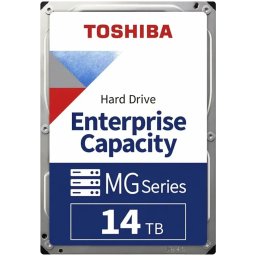 HDD Server TOSHIBA MG11 14TB CMR 512e, 3.5'', 1024MB, 7200RPM, SATA, SKU: HDEB03EGEA51F