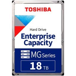 HDD Server TOSHIBA MG11 18TB MAMR 512e, 3.5'', 1024MB, 7200RPM, SATA, SKU: HDEB03AGEA51F