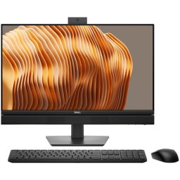 Dell Pro 24 AIO,23.81"FHD(1920x1080)NO-Touch,Intel Core Ultra 5 235(13 TOPS NPU 14cores,up to 5.0GHz)vPro,16GB(1x16)5600MT/s DDR5,512GB SSD,Integrated Graphics,Wi-Fi 6E(2x2)802.11ax&BT,Dell Pro Keyboard and Mouse - KM5221W,Black,Win11Pro,3Yr NBD