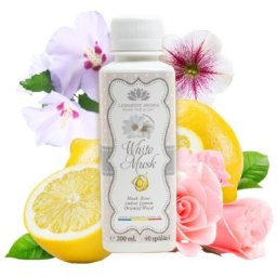 Parfum de rufe albe si color, 200 ml, 40 spalari, Cashmere Aroma, White Musk