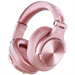 Casca OneOdio wireless, cu fir, tip over ear, multimedia, DJ, conectare prin BT 5.2 | Jack 3.5 mm | Jack 6.35 mm, difuzor 40 mm, impedanta 32 Ohm, 650 mAh, roz "Fusion-A70-Pink" (timbru verde 0.8lei)