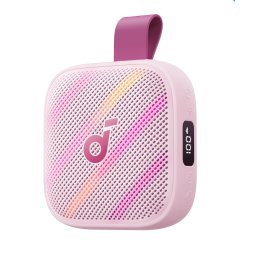 Boxa portabila Anker "Soundcore Boom Go 3i" 15W, Bluetooth 6.0, timp redare 24h, IP68, roz, "D5103050" (timbru verde 0.8 lei) - 0194644397548