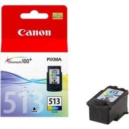 Cartus Cerneala Original Canon Color, CL-513, pentru Pixma IP2700|MP230|MP240|MP250|MP260|MP270|MP280|MP282|MP480|MP490|MP495|MX320|MX330|MX340|MX350|MX360|MX410|MX420 , 349, (timbru verde 0.15 lei), "BS2971B001AA"