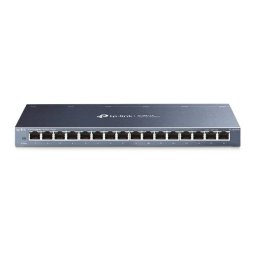 SWITCH TP-LINK 16 porturi Gigabit. carcasa metalica "TL-SG116" (timbru verde 2 lei)