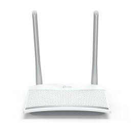 ROUTER TP-LINK wireless 300Mbps, 2 porturi 10/100Mbps, 2 antene externe, 2T2R "TL-WR820N" (timbru verde 0.8 lei)