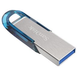 MEMORIE USB 3.0 SANDISK 64 GB, clasica, carcasa metalic, negru / argintiu, "SDCZ73-064G-G46B" (timbru verde 0.03 lei)