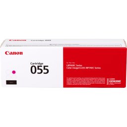 Toner Original Canon Magenta, CRG-055M, pentru I-Sensys LBP-663|LBP-664|MF-742|MF-744|MF-746, 2.1K, (timbru verde 1.2 lei) , "3014C002AA"