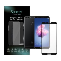 FOLIE STICLA Spacer pentru Huawei P Smart S, grosime 0.3mm, acoperire totala ecran, strat special anti-ulei si anti-amprenta, Tempered Glass, sticla 9D, duritate 9H "SPPG-HU-P-SS-TG"