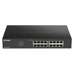 SWITCH D-LINK SMART 16 porturi Gigabit carcasa metalica, rackabil, "DGS-1100-16V2" (timbru verde 2 lei)