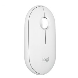 LOGITECH Pebble Mouse 2 M350s - TONAL WHITE - BT - N/A - EMEA-808 - DONGLELESS "910-007013" (timbru verde 0.18 lei)
