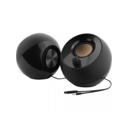 BOXE PC Creative PEBBLE USB 2.0 Speakers - black "51MF1680AA000" (timbru verde 0.8 lei)