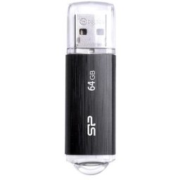 USB Flash Drive SP, Ultima U02, 2.0, 64GB, Negru "SP064GBUF2U02V1K" (timbru verde 0.03 lei)