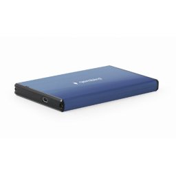 RACK extern GEMBIRD, pt HDD, 2.5 inch, S-ATA, interfata PC USB 3.0, aluminiu, albastru, "EE2-U3S-3-DB" (timbru verde 0.8 lei)