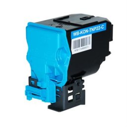 Cartus toner Konica Minolta TNP22C-Konica Minolta C35-6000 pagini-Cyan