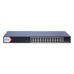 Switch 24 x RJ45 1G PoE, 2 x RJ45 1G, 2 x SFP 1G, Smart Management - HIKVISION DS-3E1528P-EI